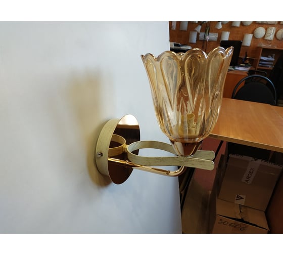 Бра JUPITER LIGHTING белая патина-1х60W E14 230V, 22-12-20 87009/1