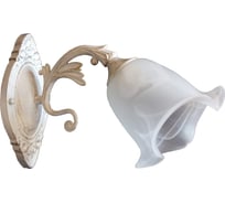 Бра JUPITER LIGHTING N 1261/1 Купава белая патина-1х60W E27 230V, 23-12-28 N 1261