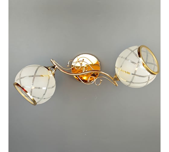 Люстра JUPITER LIGHTING ТЕЯ золото-2х60W E27 230V N10-3064/2