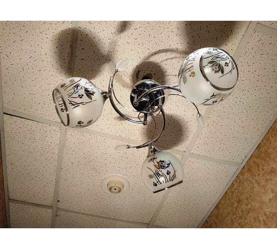 Люстра JUPITER LIGHTING хром-3х60W E27 230V, 25-d 50 A 1789/3