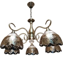 Люстра JUPITER LIGHTING латунь-5х60W E14 230V, 56-d 55 N10-2607/5