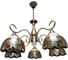 Люстра JUPITER LIGHTING латунь-5х60W E14 230V, 56-d 55 N10-2607/5 1