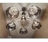 Люстра JUPITER LIGHTING латунь-5х60W E14 230V, 56-d 55 N10-2607/5 5
