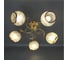 Люстра JUPITER LIGHTING N10-3064/5 ТЕЯ золото-5х60W E27 230V, 24-60-60 N10-3064 2