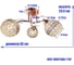 Люстра JUPITER LIGHTING золото-3х60W E27 230V N10-2725/3 7