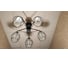 Люстра JUPITER LIGHTING черная + светлое дерево-5х60W E27 230V, 31 см-50 см-50 с MО 85-1039/5 5