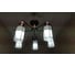 Люстра JUPITER LIGHTING черная + светлое дерево-5х60W E27 230V, 31 см-50 см-50 с MО 85-1039/5 9