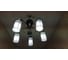 Люстра JUPITER LIGHTING черная + светлое дерево-5х60W E27 230V, 31 см-50 см-50 с MО 85-1039/5 10