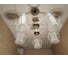 Люстра JUPITER LIGHTING белая + светлое дерево-5х60W E27 230V, 32 см-д 51 см MО 85-1039/5 wh 7