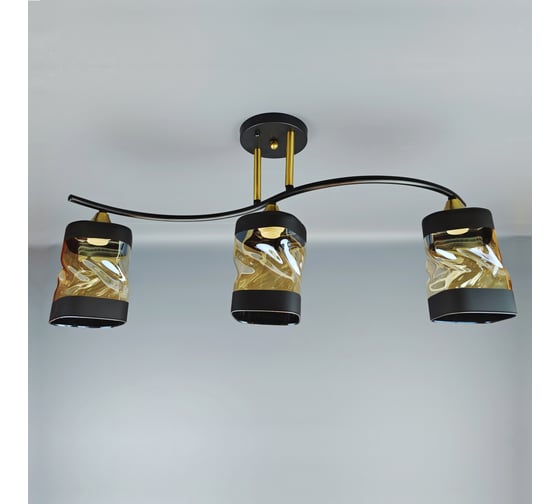 Люстра JUPITER LIGHTING черный-3х60W E27 230V N10-3630/3