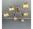 Люстра JUPITER LIGHTING хром+темно-коричневый-6х60W E27 230V, 25 см-60 см-60 MО 85-1187/6 2