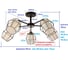 Люстра JUPITER LIGHTING 5х60W E27 230V MО 85-1121/5 2