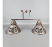 Люстра JUPITER LIGHTING ржа-2х60W E27 230V, 27 см-50.5 см-19 см MО 83-5046/2