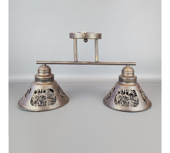 Люстра JUPITER LIGHTING ржа-2х60W E27 230V, 27 см-50.5 см-19 см MО 83-5046/2