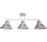 Люстра JUPITER LIGHTING белая патина-3х60W E27 230V, 27 см-72.5 см-18.5 см MО 83-5046/3 1