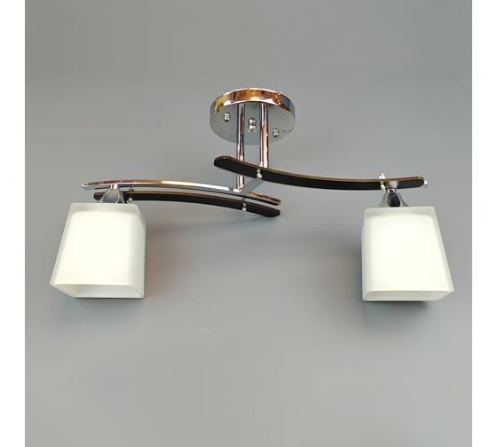 Люстра JUPITER LIGHTING Кубы черный/хром-2х60W E27 230V A 1853/2 1