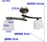Люстра JUPITER LIGHTING Кубы черный/хром-2х60W E27 230V A 1853/2 5