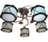 Люстра JUPITER LIGHTING хром-5х60W E27 230V, 25-51-51 N01-1856/5 1