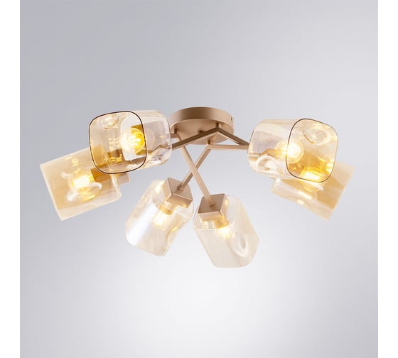 Потолочная люстра ARTE LAMP AMFORA A2318PL-6SG