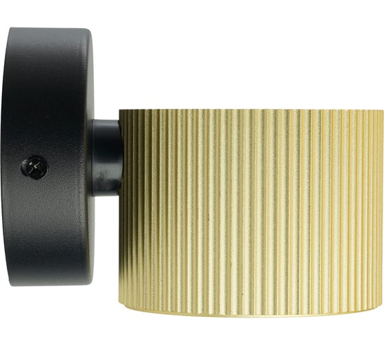 Светильник настенный FERON HL4580 ARIA 12W, 230V,GX53, золото+черный IP20, 51677