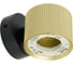 Светильник настенный FERON HL4580 ARIA 12W, 230V,GX53, золото+черный IP20, 51677 7