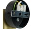 Светильник настенный FERON HL4580 ARIA 12W, 230V,GX53, золото+черный IP20, 51677 10