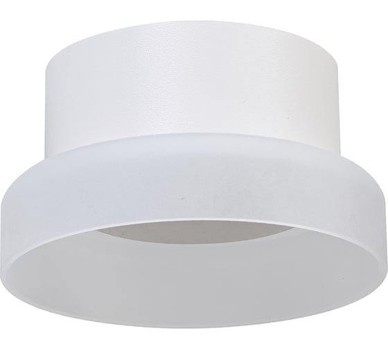 Светильник настенный FERON HL460 OPAL 12W, 230V, GX53, белый IP20, 51682