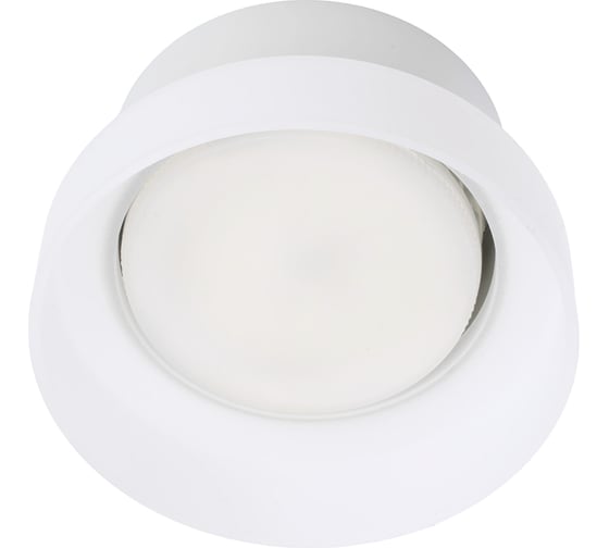 Светильник настенный FERON HL460 OPAL 12W, 230V, GX53, белый IP20, 51682