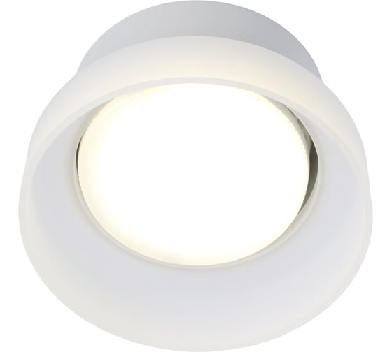 Светильник настенный FERON HL460 OPAL 12W, 230V, GX53, белый IP20, 51682