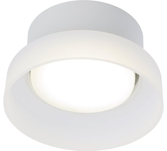 Светильник настенный FERON HL460 OPAL 12W, 230V, GX53, белый IP20, 51682