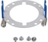 Светильник настенный FERON HL460 OPAL 12W, 230V, GX53, белый IP20, 51682 13