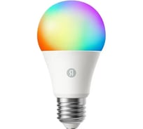 Умная лампочка Yandex Яндекс, Е27, белая, 806 Лм, Matter over Wi-Fi YNDX-00551