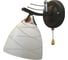 Бра JUPITER LIGHTING Нити Этюд хром+черный-1х60W E27 230V, 23-14-24 A10-26Н30/1 1