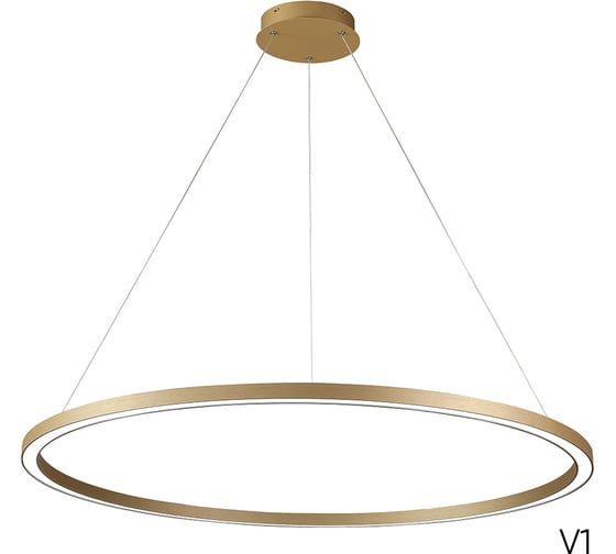 Подвесной светодиодный светильник Crystal lux FORTUNA SP88W LED GOLD 1