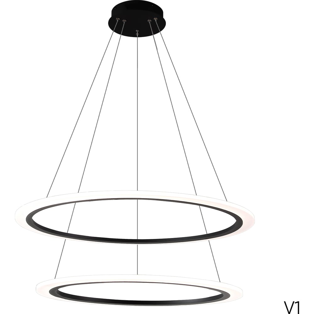 Подвесной светодиодный светильник Crystal lux MANZANA SP53W LED BLACK ...