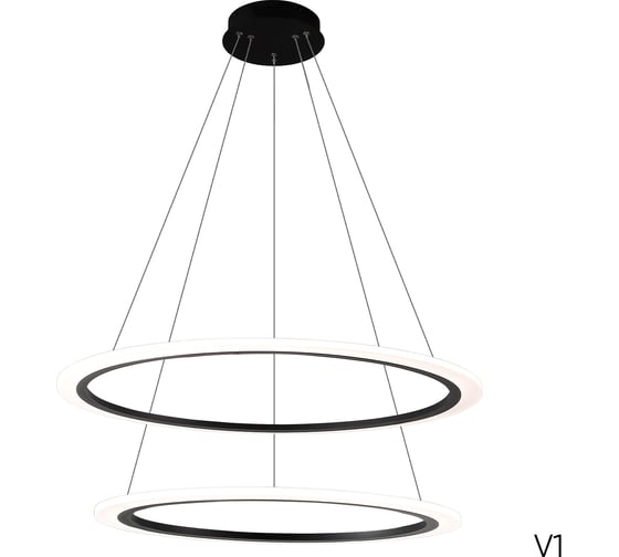 Подвесной светодиодный светильник Crystal lux MANZANA SP53W LED  BLACK