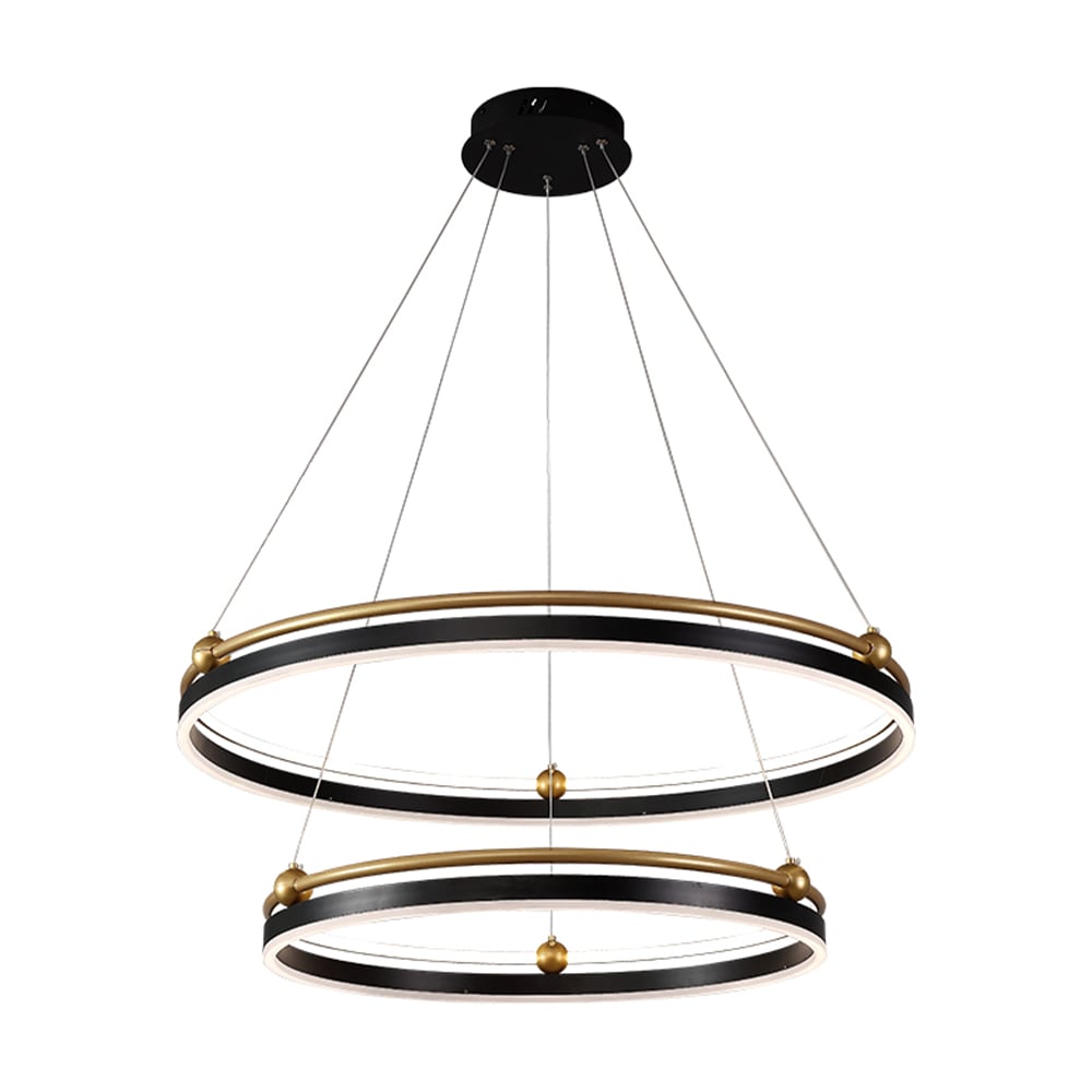 Подвесной светодиодный светильник Crystal lux FERNANDO SP123W LED BLACK ...
