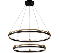 Подвесной светодиодный светильник Crystal lux FERNANDO SP123W LED  BLACK/GOLD