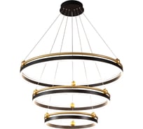 Подвесной светодиодный светильник Crystal lux FERNANDO SP158W LED BLACK/GOLD