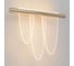 Настенный светодиодный светильник Crystal lux VALENTIN AP11W LED GOLD 1