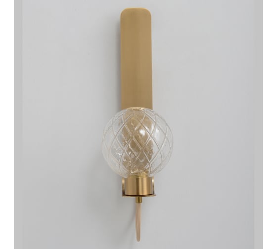 Настенный светодиодный светильник Crystal lux BELLA AP1 BRASS