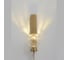 Настенный светодиодный светильник Crystal lux BELLA AP1 BRASS 2
