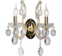Бра Crystal lux HOLLYWOOD AP2 GOLD