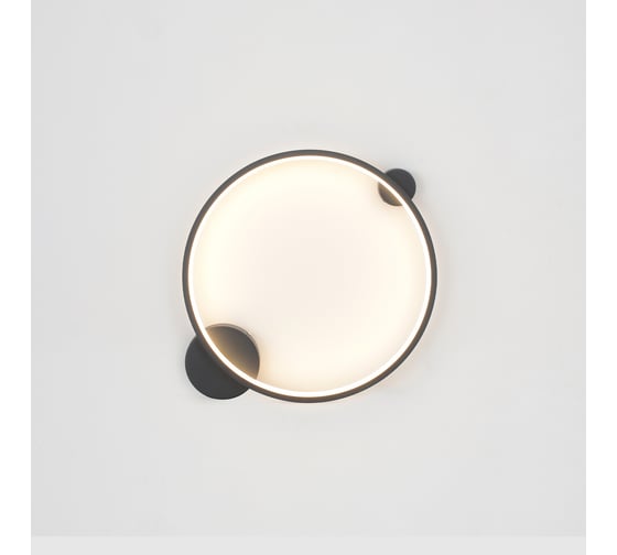 Настенный светодиодный светильник Crystal lux REAL AP18W LED BLACK 1