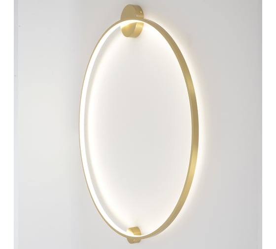 Настенный светодиодный светильник Crystal lux REAL AP35W LED BRASS