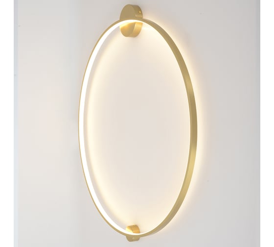 Настенный светодиодный светильник Crystal lux REAL AP35W LED BRASS