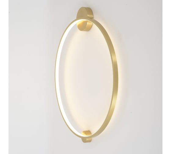 Настенный светодиодный светильник Crystal lux REAL AP26W LED BRASS