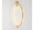 Настенный светодиодный светильник Crystal lux REAL AP26W LED BRASS 3