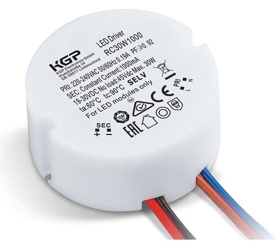 LED-драйвер KGP 30Вт AC-DC RC30W700 Т03734107