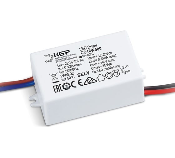 LED-драйвер KGP 18Вт AC-DC CC18W350 Т03734148